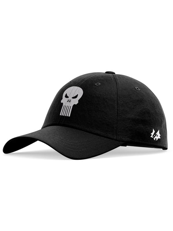 Punisher Skull Logo Cap