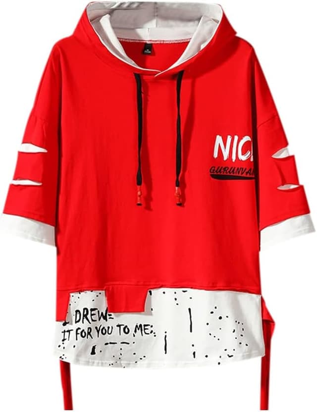 Hip Hop Patchwork Sweater Hoodie