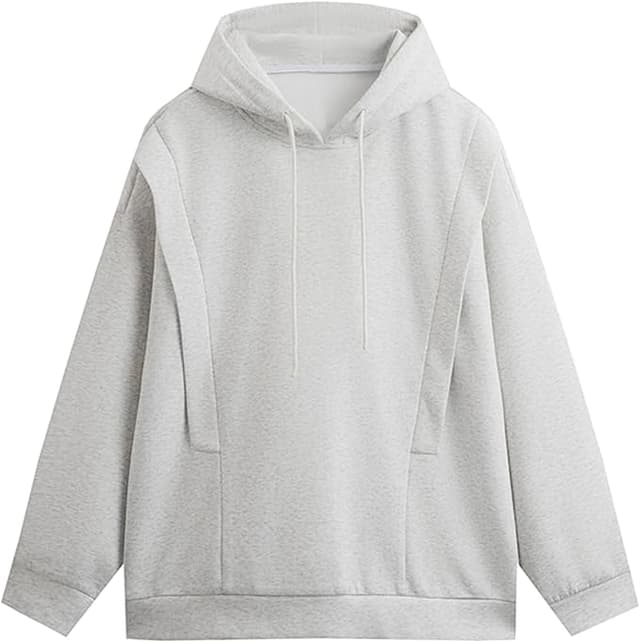 Patchwork Oversized Sweatshirt Hoodie